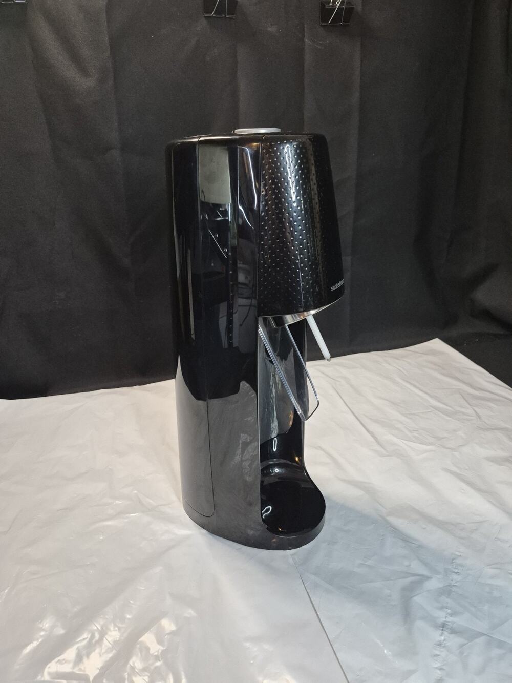 SodaStream SPT-001 Sparkling Water Fizz Machine Black Good Condition & Clean
